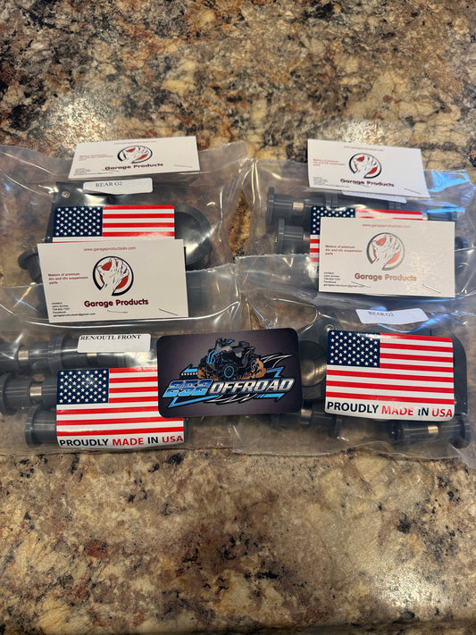Garage Products Can-Am Renegade/Outlander Bushings (2008-2026 only) *Does Not Fit Gen3 Outlanders*