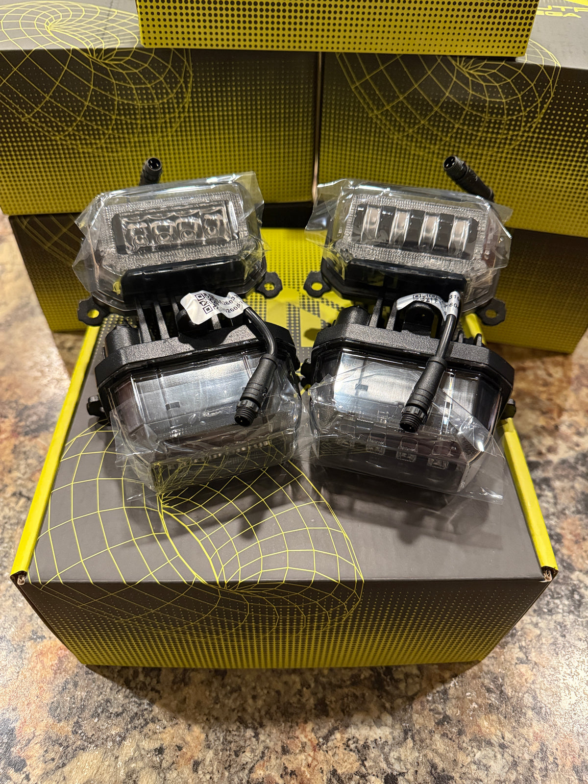NEUTRINO OMEGA COMPLETE HEADLIGHTS FOR CAN-AM ATV/SXS *Confirm Fitment For Machine In Description*