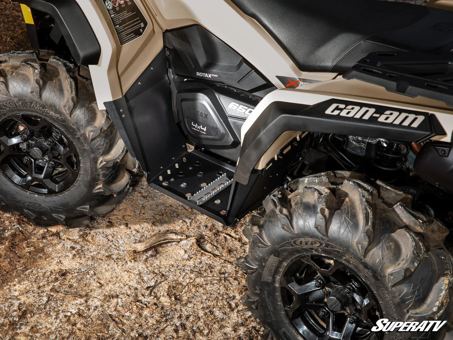 SuperATV Can-Am Outlander Floorboards